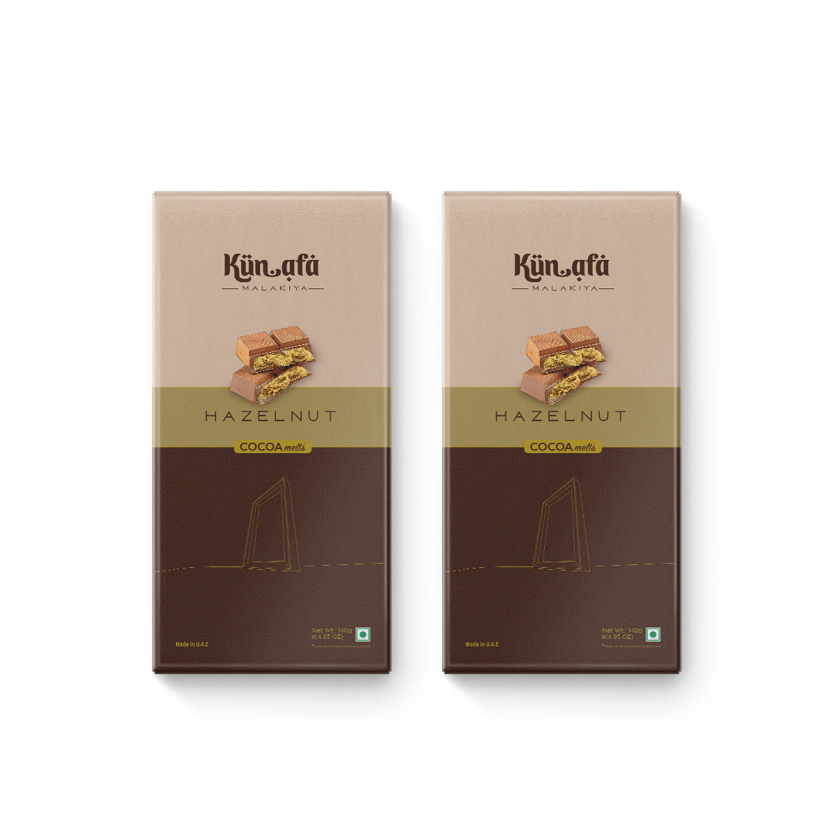 Kunafa Hazelnut Chocolate