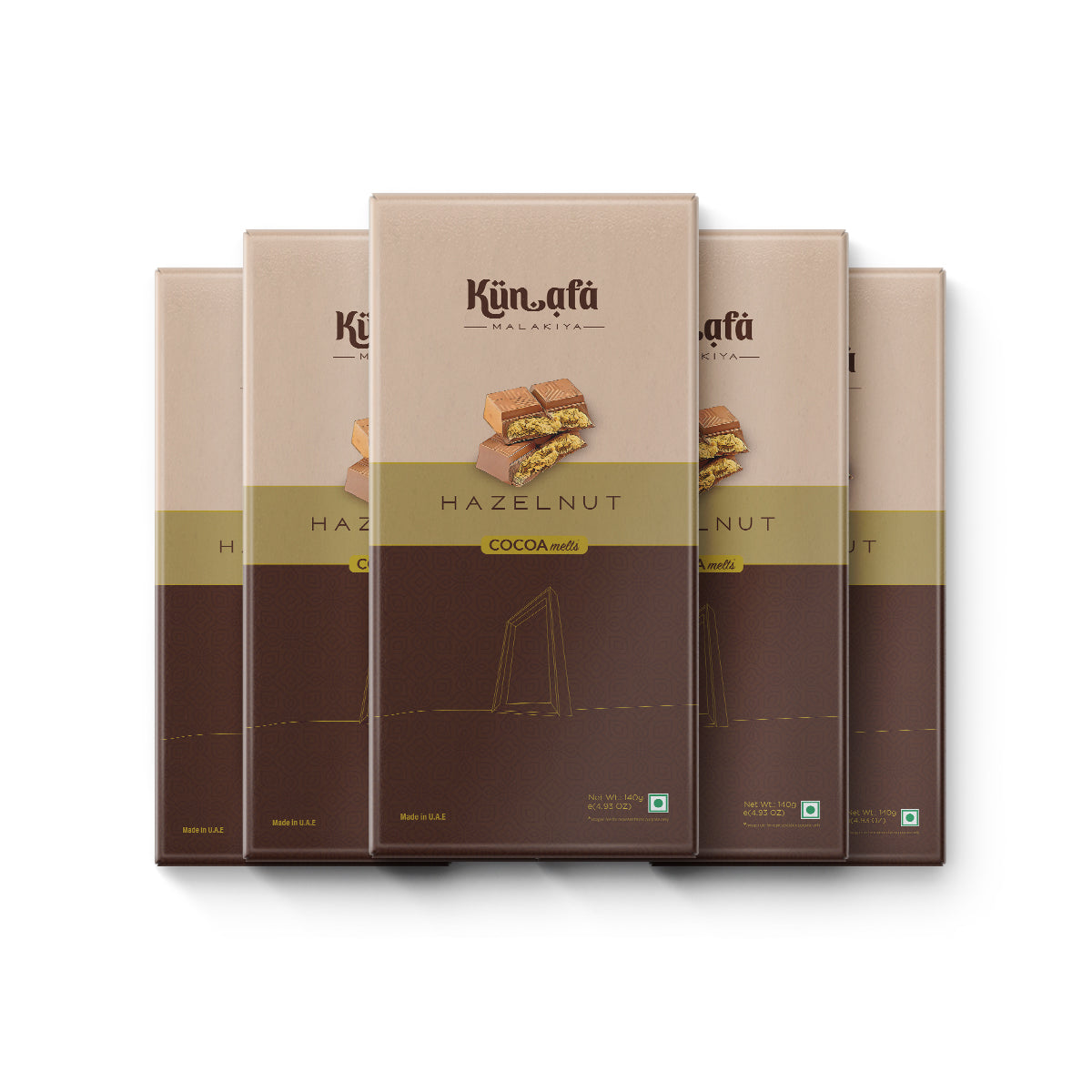 Kunafa Hazelnut Chocolate