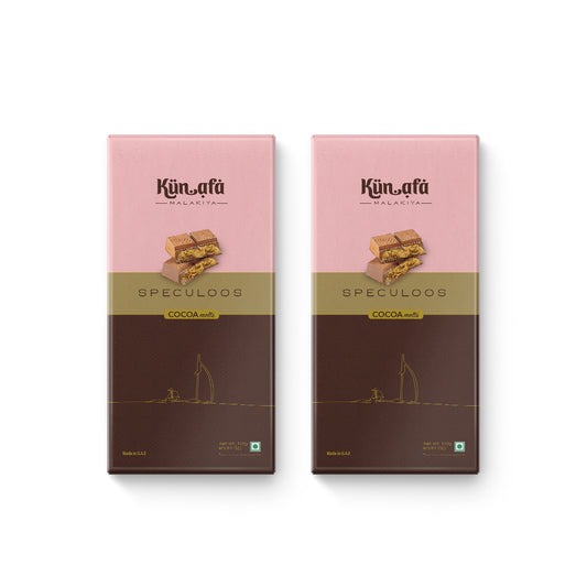Kunafa Speculoos Chocolate