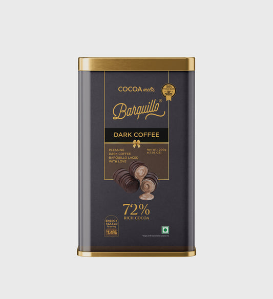 Barquillo Dark Coffee - Tin