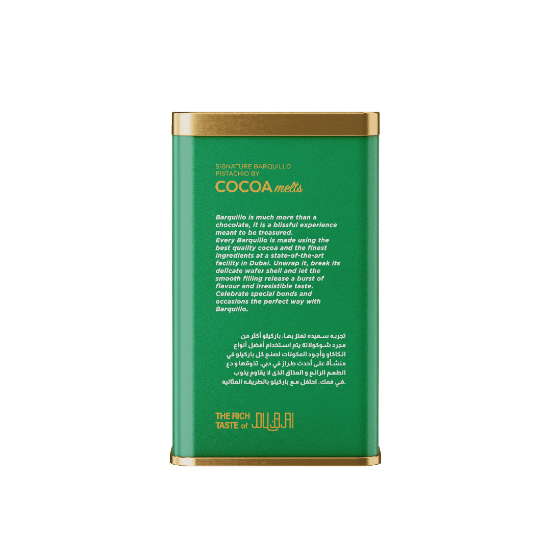 Barquillo Pistachio Chocolate - Tin